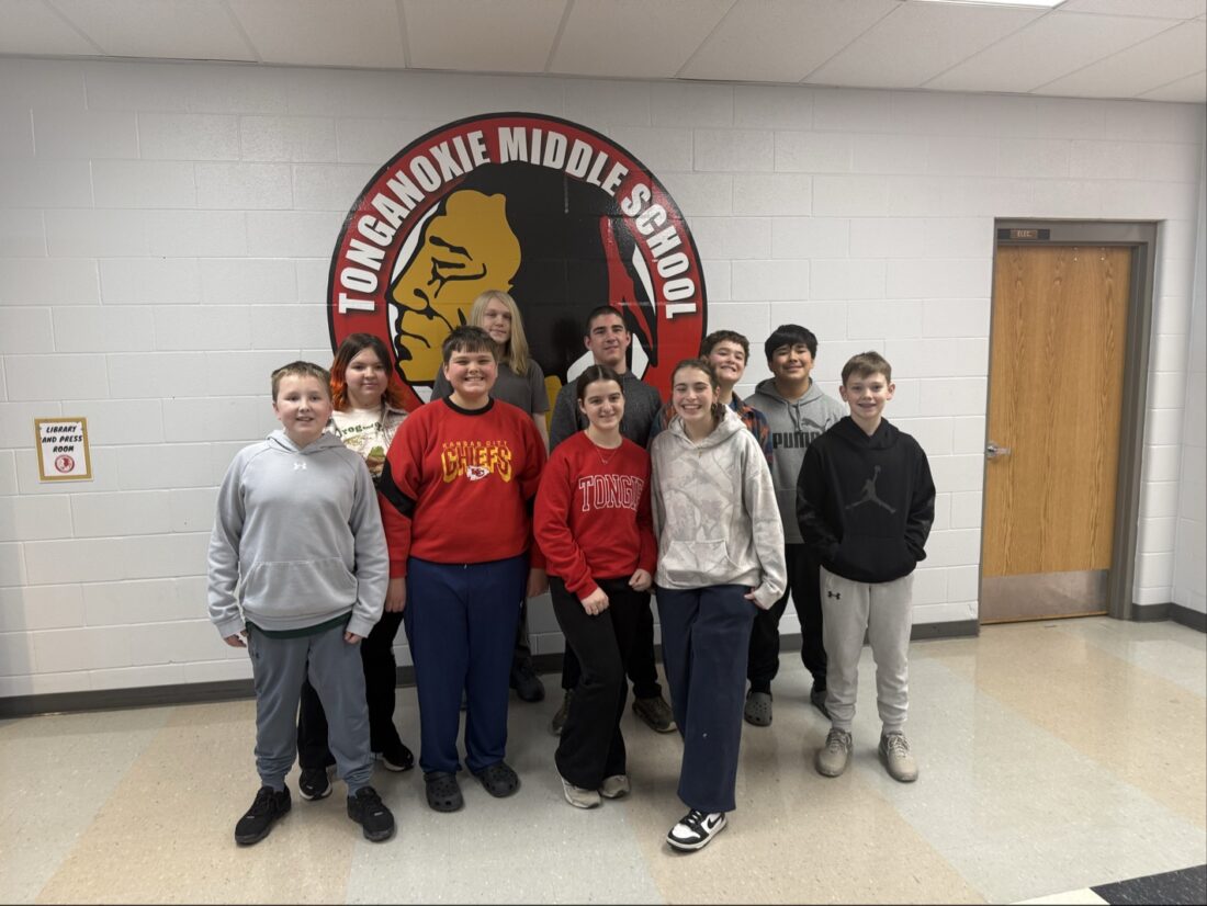 Tonganoxie Middle School group named finalist for Battle of Brains exhibit